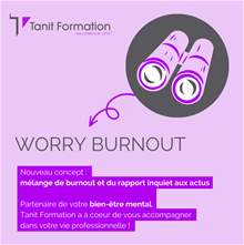 Worry Burnout - Tanit Formation, partenaire de votre bien-être mental