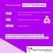Phénomène Act Your Wage